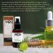 Vitabath Men's Beard Oil - Soothing Hemp & Jojoba Moisturizer for Healthy Hydrated Facial Hair - Lime & Cedarleaf - 2 fl oz - Buy Online on SooperMarket.com