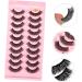 Didiseaon 10 Pairs Fake Eyelashes Russia 7d Fiber Dense - Buy Online on SooperMarket.com
