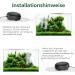 AQQA Ultra Quiet Aquarium Air Pump | 8W Adjustable Oxygen Pump with Double Outlet for 1200L - International Shipping - Buy Online on SooperMarket.com