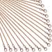 24 Pack Antique Red Copper Cable Chain Necklace Chain Necklace Twisted Link Chain for Jewelry Making (20 Inch)
