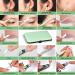Jupeli Nail Set - Professional Pedicure & Manicure Kit for Men | Stainless Steel Nail Clippers & Grooming Tools - Perfect Valentine s Day & Christmas Gift (Green) - Buy Online on SooperMarket.com