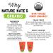 Nature Nate's 100% Pure Organic Raw Honey - 32 oz No-Drip Squeeze Pouches | USDA Certified, No Additives - Buy Online on SooperMarket.com