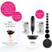 STYLPRO Original Gift Set: Electric Makeup Brush Cleaner & Dryer with 8 Collars - Fast & Automatic Spinning Cleaner with Heat-Resistant Bowl - Brush Cleanser Kit - Buy Online on SooperMarket.com