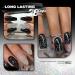 8 Colors Dip Powder Nail Set - Classic Black White & Gray Collection | DIY Glitter Pastel Nail Kit for Women | No Nail Lamp Required - Buy Online on SooperMarket.com