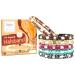 EM ceramic collar for dogs & cats - made to measure EM band original US paracord (61-70 cm beige) 61-70 cm beige