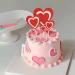 14 pcs Glitter Red Heart Cake Toppers Picks for Sweet Love Theme Wedding Engagement Valentine's Day Bridal Shower Mother's Day Party Cake Decors (Red Pink) - Buy Online on SooperMarket.com