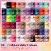 ROSALIND Gel Nail Polish Kit - 48W UV Light 60 Colors Base & Top Coats - DIY Nail Art Starter Set for Christmas - Buy Online on SooperMarket.com