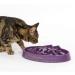Veterinarian-Designed Large Purple Cat Puzzle Feeder Bowl for Enrichment and Activity - Buy Online on SooperMarket.com