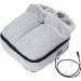 Portable Electrically Heated Foot Warmers for Men & Women - Fast Warming & Massage Device - Perfect for Home & Office (EU Plug) - Buy Online on SooperMarket.com