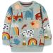 Girls Sweatshirt for Kids Cotton Top Casual Jumper Girl T Shirt Toddler Clothes Long Sleeve Pullover Age 1-12 Years 5-6 Years Green