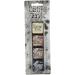 Ranger THoltz Ink Pad Set 3 Tim Holtz Distress Mini InkSet, Four 1x1 inch, Antique Linen, Vintage Photo, Walnut Stain, and Black Soot, 4 Count Mini (four 1x1 inch pads)