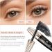 Mascara 4D Silk Fiber Waterproof: Black Volume and Length Smudge-Proof Mascara Thickening Lengthening Mascaras No Clumping Lasting All Day - Buy Online on SooperMarket.com