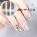 5 Set Holographic Chunky Glitter Nail Sequins for Body, Face, Hair - Gold & Silver Shades - Buy Online on SooperMarket.com