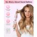 Automatic Curling Iron - NOVUS 1.25 Inch Dual Voltage Rotating Hair Curler with Adjustable Temperature Speed & Time Reminder - Perfect for International Shipping - Buy Online on SooperMarket.com