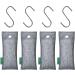 Cleaning Bags & Closet Odor Eliminators | Durable Odor Absorbers with Hooks for Enhanced Indoor Air Purification Shop Now! - Buy Online on SooperMarket.com