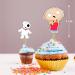Seyal Stewe Griffin cupcake topper Seyal Stewe Griffin Cupcake Topper - Buy Online on SooperMarket.com