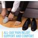 Ankle Compression Sleeve - 20-30mmHg Open Toe Compression Socks for Swelling, Plantar Fasciitis, Sprain, Neuropathy - Navy Blue Large - Buy Online on SooperMarket.com
