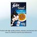 Felix Soup Cat Food Bundle Containing Farm and Fish Selection 48g x24 | Cat Treats 60g x2 | Silvervine Sticks - Buy Online on SooperMarket.com