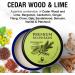 Beard Club Cedar Wood and Lime Beard Balm for Men - Moisturizer, Butter, Softener, Conditioner & Wax - Buy Online on SooperMarket.com