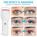 Heated Rechargeable Electric Eyelash Curler with Silicone Pad - Professional Long-Lasting Lash Curler for Quick, Natural Results - Perfect Gift for Women - Buy Online on SooperMarket.com