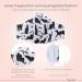 Dance Pattern Washable Masks for Kids & Adults - 100% Cotton 2-Layer Oeko-Tex Standard 100 Nose Bracket & Filter Bag - Comfortable Face Protection (1 Pack) - Buy Online on SooperMarket.com
