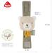 Fehn Rassel Bracelet Baby Toy - Organic Cotton Bear Rattle for Babies 0+ Months - Cuddly Grip Toy for Toddlers - Buy Online on SooperMarket.com