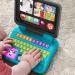 Fisher-Price Learning Fun HomeOffice Laptop | Electronic Educational Toy for 6+ Months | Smart-Stage Learning ABCs 55+ Songs First German Words - Buy Online on SooperMarket.com