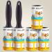 Lint Rollers for Pet Hair, Sticky, Remover for Couch, Clothes Furniture and Carpet. Lint Roller Dog Hair Remover Cat Hair, Animal Hair, Pet Fur, Fuzz. 5 Large Pet Hair Lint Rollers White