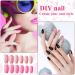 720Pcs 30 Sets Medium Square False Nails - Classic Color Glossy Press-On Ballerina Coffin Nails for Women & Girls | DIY Full Cover Artificial Fake Nails - Buy Online on SooperMarket.com