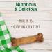 Nylabone Healthy Edibles All-Natural Beef Dog Chew Treats 2 Count - Medium/Wolf Size - Buy Online on SooperMarket.com