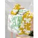 Set of 6 100% Cotton Hand Towel Fingertip Towels - 12x21 Inches - Small Towels for Bathroom, Kitchen, Spa - Gray, Sage, Mustard - Four Leaf Clover Design - Buy Online on SooperMarket.com