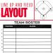Franklin Sports MLB Coaches Clipboard - Essential Baseball Coaching Tool - Buy Online on SooperMarket.com
