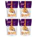 GUUD Athlete Fuel Active Life Blend Organic Muesli Cereal 40 Ounce (Pack of 4) Versatile Oatmeal Alternative Oats Raisins Almonds Flax Seeds Cashews Pumpkin Seeds Vegan Non-GMO Athlete Fuel 40 Ounce (Pack of 4)