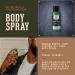 18.21 Man Made Men s Spirits Spritzer 3.4 oz. - Long-Lasting All Over Body Spray with Masculine Aromatics - Gifts for Him Spiced Vanilla - Buy Online on SooperMarket.com