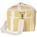 Business & Pleasure Co. Premium Vintage Yellow Striped Cooling Bag | Perfect for Beach Days & Picnics | Keeps Food Fresh & Drinks Cold - 14L Insulated Lunch Bag - Buy Online on SooperMarket.com