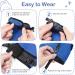 Adjustable Soft Rabbit Dishes & Elastic Leash for Small Pets - Kitty & Bunny Walking Set (Blue XS - 20-27.5cm) - Buy Online on SooperMarket.com