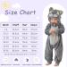 COOKY.D Baby Hooded Rompers | Winter Flannel Jumpsuit Pajamas for Infants | 3-6 Months | Dog Design - Buy Online on SooperMarket.com