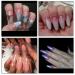 Yimart 500pcs French Acrylic Style False Nails Tips - White | Nail Art Tips With Box - Buy Online on SooperMarket.com