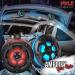Pyle PLUTV44BTR 2-Way Dual Waterproof Off-Road Tower Speakers - 800W Marine Grade with RGB Lights & Remote, for ATV/UTV, Jeep, Boat - Black - Buy Online on SooperMarket.com