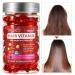 Hair Vitamin Serum Capsules - Moroccan Macadamia & Avocado Oils | Nourishing Hair Treatment No Rinse Conditioner - 60 Pcs - Buy Online on SooperMarket.com
