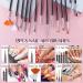 Saviland 31PCS Nail Art Brushes Set - Professional Nail Design Kit for Salon Quality Manicures at Home - Buy Online on SooperMarket.com