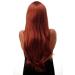 WIG ME UP - Long Red Copper Wig 70cm | Sexy Straight Hair | Ideal for Any Occasion - Buy Online on SooperMarket.com