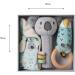 Nuby Animal Adventures Baby Gift Set 3-Piece Keepsake Set | Comforter, Squeaker & Rattle | Suitable from Birth - Buy Online on SooperMarket.com