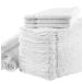 Omni Linens Washcloths Towel Set (White  Set of 24)  Kitchen & Dish Cotton Cloth  Bath and Face Cleansing  Baby Washcloth  Multi-Purpose Soft Cleaning Rags - Hand  Gym  Spa  Sports 12 X12  Towels