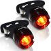 Stupidbright SBR-1 Rear Bike Tail Light Mini Strap-On LED Micro Bicycle Lights Skateboard Longboard