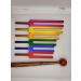 Sacred Solfeggio 6pc Colored Tuning Forks w activator and Pouch - DNA Repair - Blessings Miracles Awakening Liberation - Buy Online on SooperMarket.com