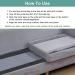 TEUVO Couch Cushion Non Slip Pads to Keep Couch Cushions from Sliding  Hook and Loop Tape with Adhesive for Smooth Surfaces  2m Long and 11cm Wide Tape with Adhesive 11 CM * 2M - Buy Online on SooperMarket.com