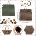 Portable Dog Training Treat Bags - Hands-Free Snack Dispenser for Dogs (2 Pack Green & Brown) - International Shipping Available - Buy Online on SooperMarket.com