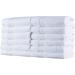 LUNASIDUS Bergamo Luxury Hotel Spa Washcloths - Set of 12, 700 GSM, 100% Turkish Cotton, White - Made in Turkey - Buy Online on SooperMarket.com
