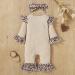 Loalirando Baby Christmas Romper Jumpsuit 9-12 Months - My First Xmas Outfit - Beige Tree Design - Buy Online on SooperMarket.com